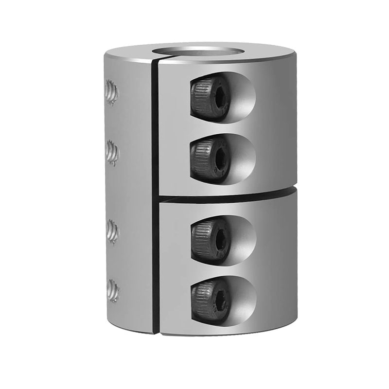 [Australia - AusPower] - 12mm to 14mm Shaft Coupling, Aluminum Rigid Clamp-on Couplings D32 L45, Shaft Coupler for Stepper Motor Servo Motor CNC Machine 3D Printer DIY Encoder 12mm to 14mm 