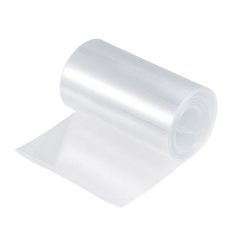 [Australia - AusPower] - MECCANIXITY Battery Wrap PVC Heat Shrink Tubing 58mm Dia 90mm Flat 10 Feet(3meters) Clear Good Insulation for Battery Pack 58mmx90mmx3m 