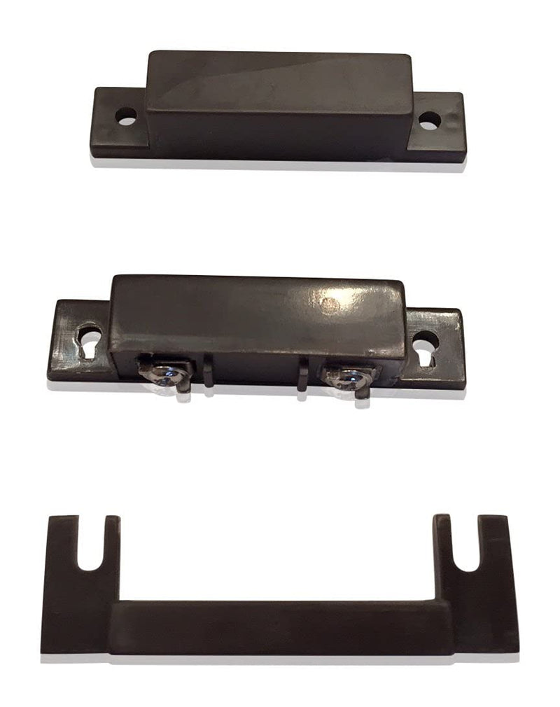 [Australia - AusPower] - 5 pcs Brown Door Contacts Surface Mount NC Security Alarm Window Sensors With Magnetic Reed Switch. These ¾” Door Contact Position switches (DCS) Work with All Access Control and Burglar Alarm Systems 