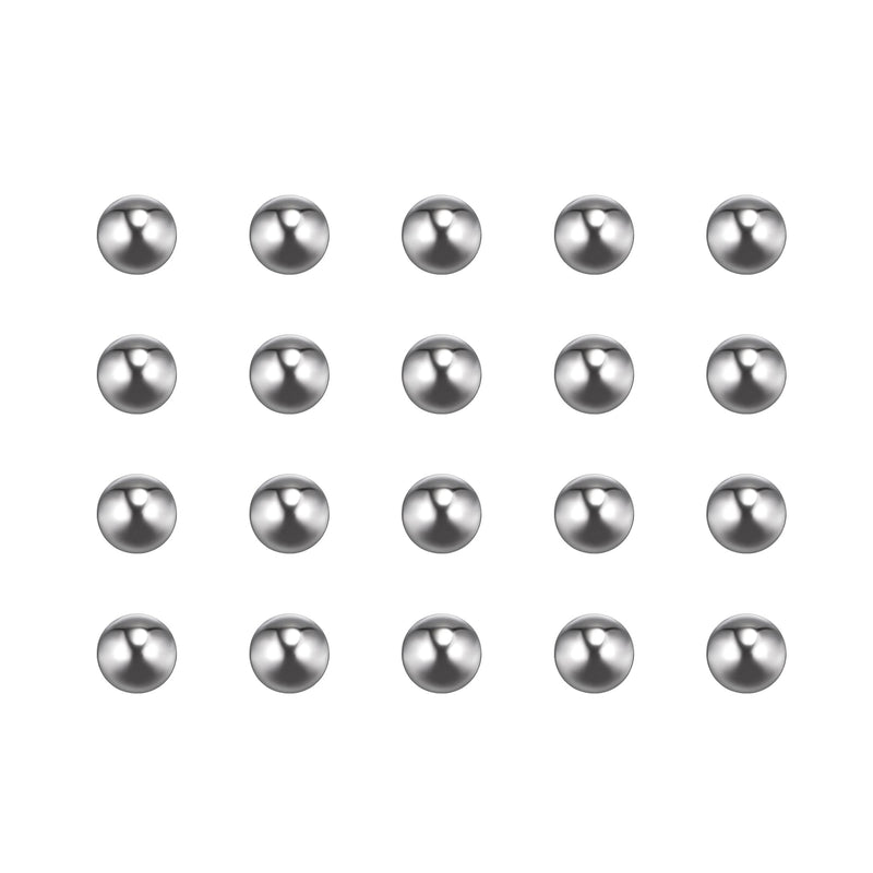 [Australia - AusPower] - uxcell 600pcs 5mm 201 Stainless Steel Bearing Balls G200 Precision 