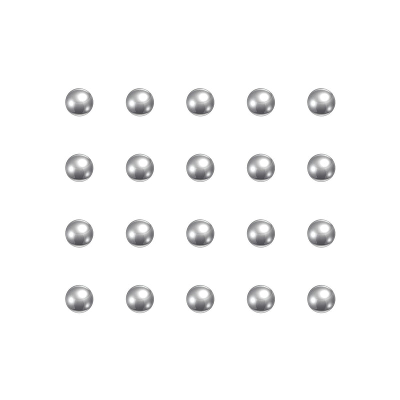 [Australia - AusPower] - uxcell 5000pcs 2mm 201 Stainless Steel Bearing Balls G100 Precision 5000 