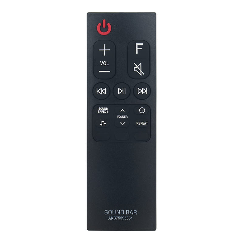 [Australia - AusPower] - AKB75595331 Replacement Remote Control Work for LG Soundbar SL4Y SL5Y SL6Y SL7Y SN5Y SN6Y SN7R SPJ4S S65S3S 