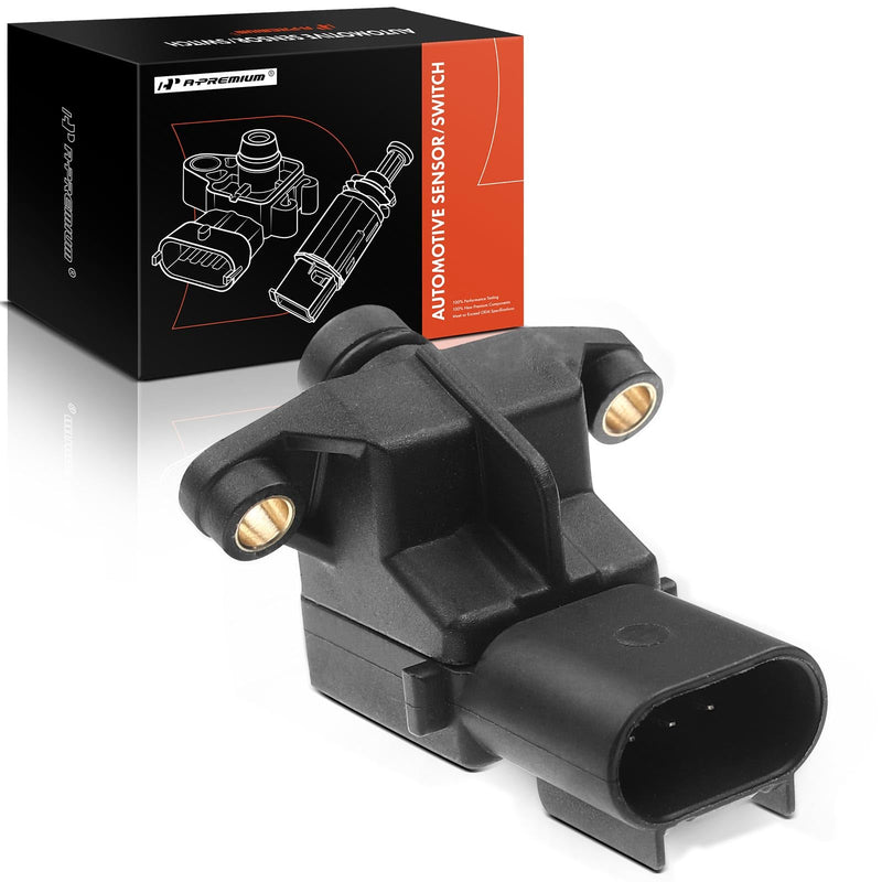 A-Premium Manifold Pressure Sensor Compatible with Chrysler Pacifica PT Cruiser Sebring 2003-2006 Voyager Dodge Caravan Neon Stratus