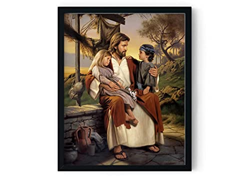 As I Have Loved You by Simon Dewey, Picture of Jesus, Unframed, 8x10 Print 12"L x 9.5"W