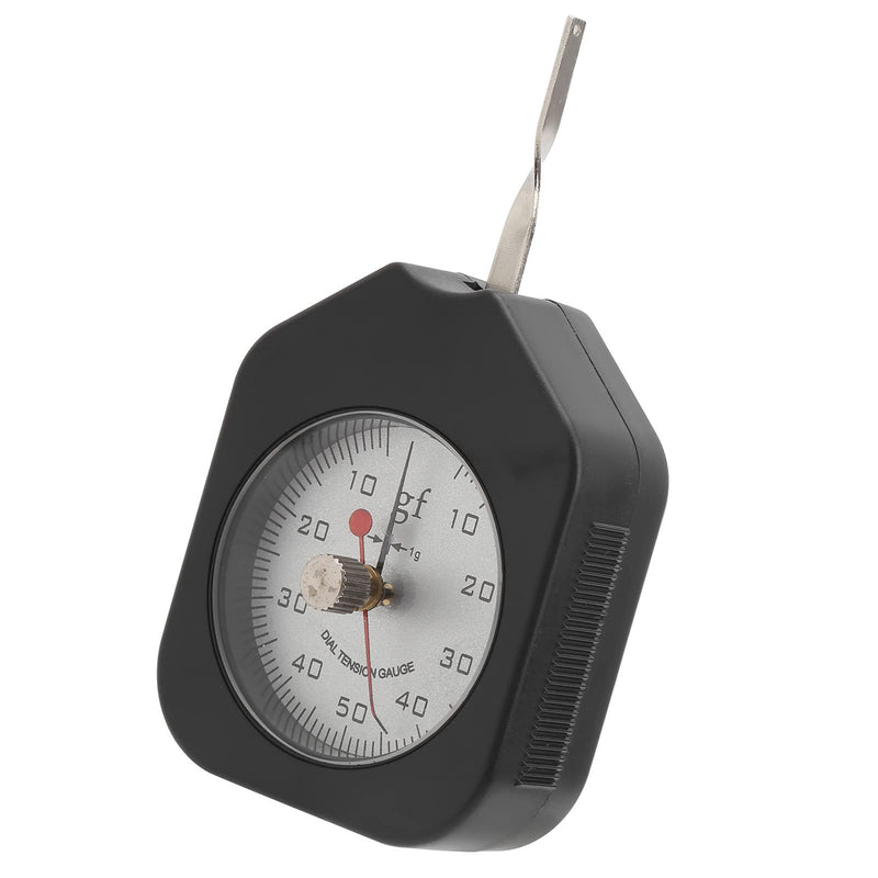 [Australia - AusPower] - Jeanoko SEG‑50‑2 Dial Tension Meter Gauge Double‑Needle Switch Dynamometer Tensiometer Gram Force Meter Tools 50g for Testing Pressure 