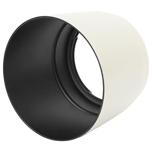 Hilitand Lens Hood,ET‑83C Camera Lens Hoods Reversible Photography Accessory, for EF 100‑400mm F/4.5‑5.6L is USM Lens (White)