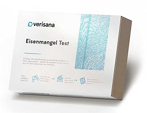 Iron Deficiency Test | Ferritin Test Kit for Home | Verisana | Laboratory analysis of ferritin value to classify your iron storage - includes digital laboratory report