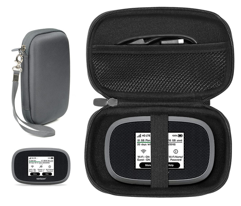 [Australia - AusPower] - Alltravel WiFi Hotspot Booster Case for Verizon Wireless Jetpack 8800L 4G LTE, mesh Pocket 