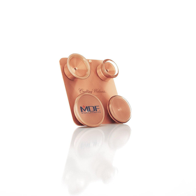[Australia - AusPower] - MDF Instruments Pediatric and Neonatal Attachments with Clip - for MDF Instruments ProCardial Titanium Stethoscope - Rose Gold 