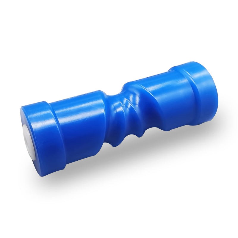 Self Centering Keel Boat Trailer Roller(Blue) 8"