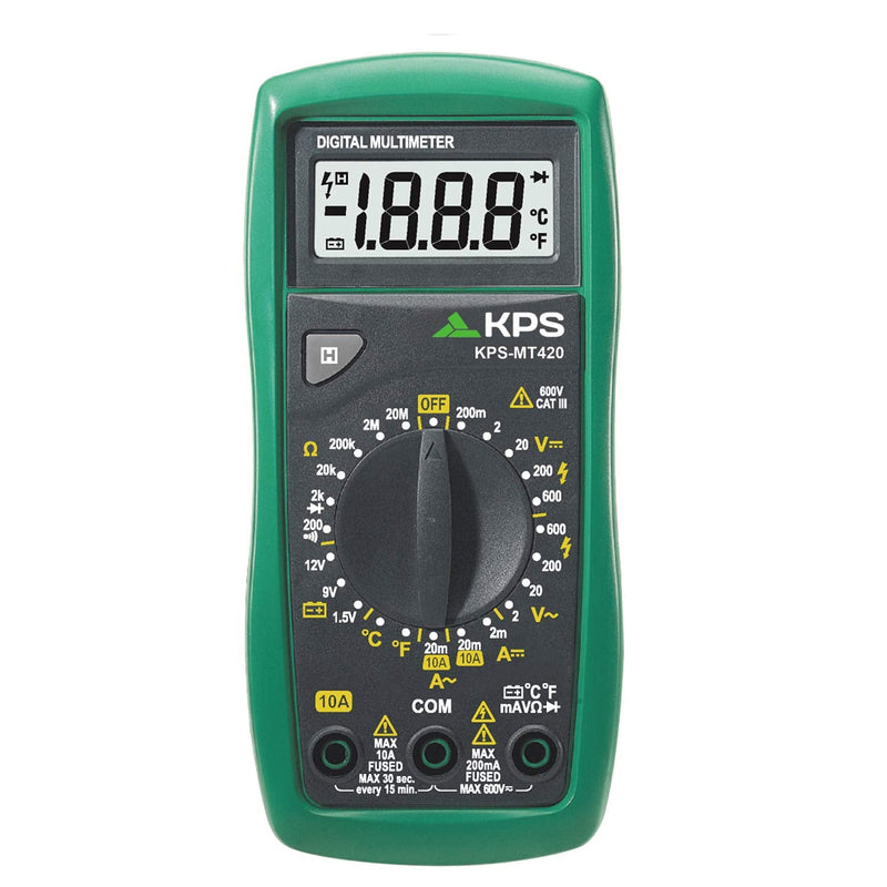 [Australia - AusPower] - KPS-MT420 Digital Multimeter – Professional Electrical Diagnostic Tool 