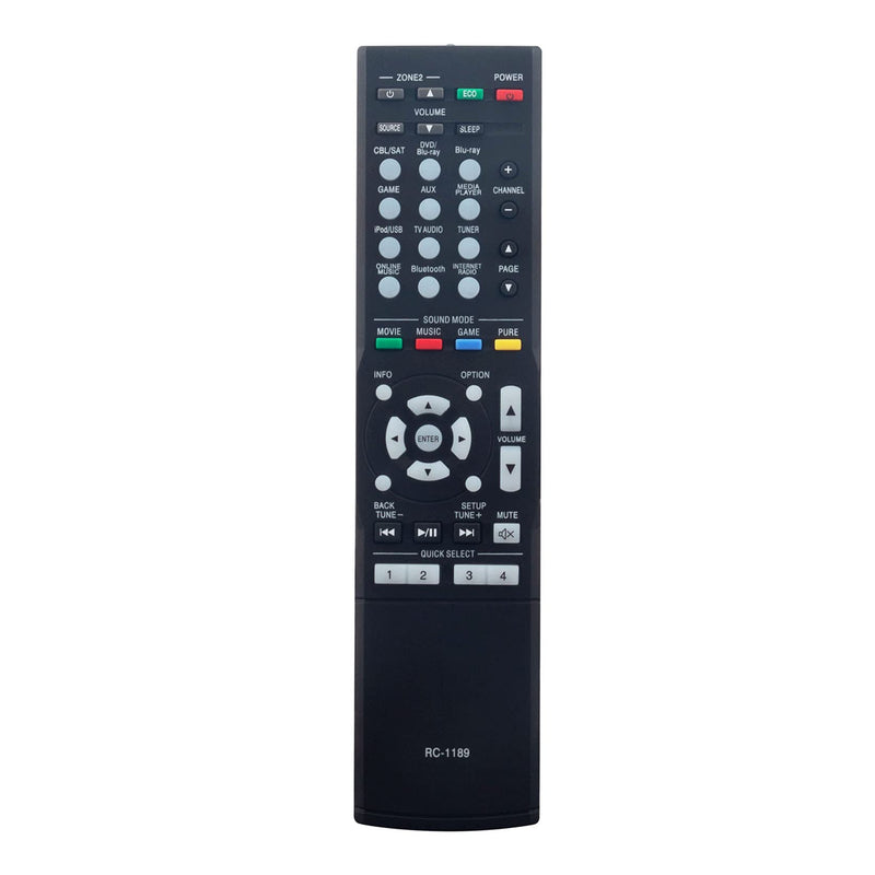 [Australia - AusPower] - Allimity RC-1189 Replaced Remote Control Fit for Denon AV Receiver AVR-S710W AVR-S720W AVR-X1100W AVR-S700 AVR-S710 AVR-S720 