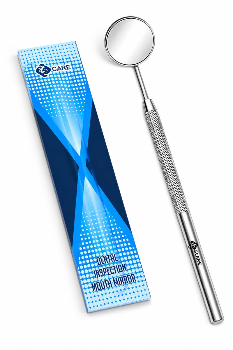 YSCARE Mouth Mirror Mouth Tooth Mirror Inspection Mirror Dental Care Set Oral Care Mouth Control Extension Tool Also Suitable for Eyelash Extensions Tooth Mirror Einzelspiegel