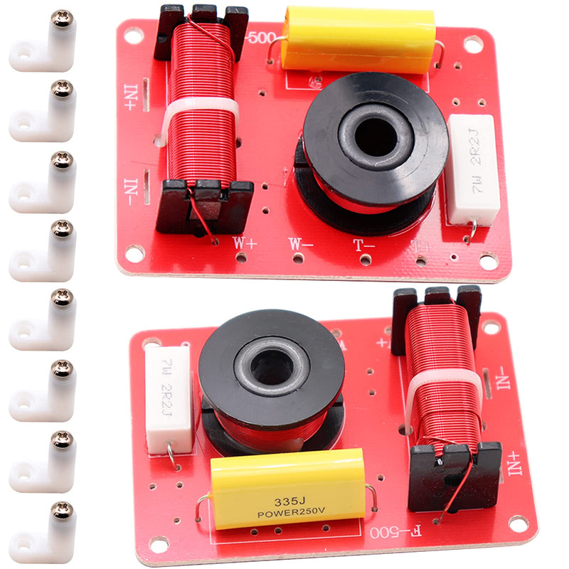 [Australia - AusPower] - 130W 2 Way Crossover for Speaker Treble a Bass (2PCS) 