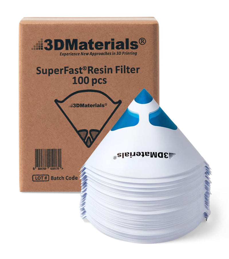 SuperFilter 100 pcs, Disposable Filter, 3D Printer Resin and Paint Strainer, Made in Korea by 3DMaterials