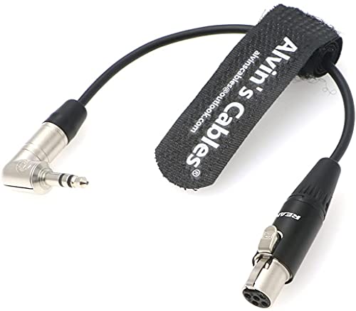 Alvin's Cables Ta5f to 3.5mm Jack TRS Audio-Cable for Lectrosonics-DCHR-Receiver to Camera 20cm|8inches