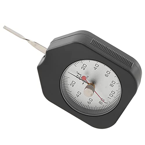 Kadimendium SEG-100-2 dial tension meter tester, pocket 100g gram force gauge with double pointer display