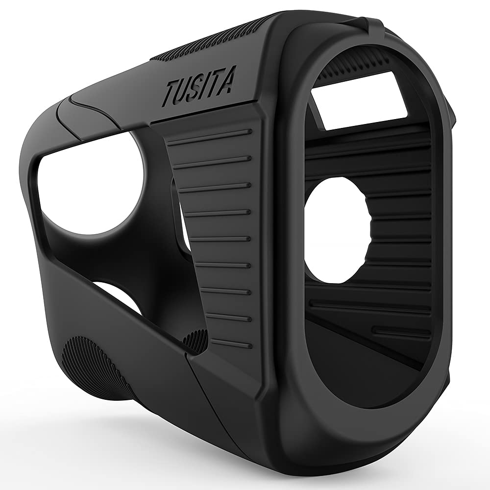 [Australia - AusPower] - TUSITA Silicone Case Compatible with Bushnell Tour V5 Black 