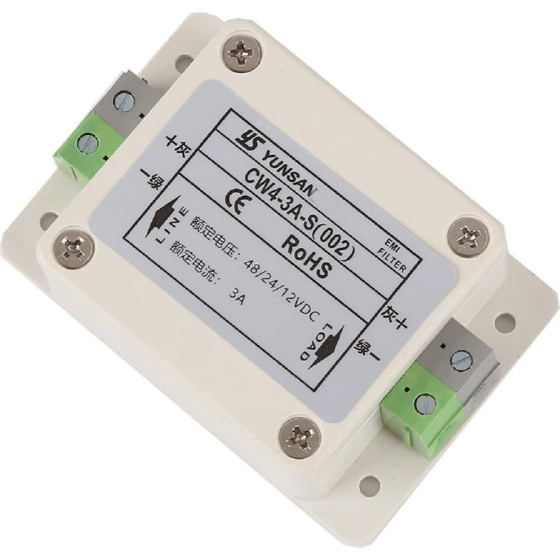 [Australia - AusPower] - Taidacent 12V 24V 36V 48V DC Power Supply Filter Terminal Block DC Line Filter 1A 3A 6A 20A 30A Waterproof EMI Filter for Electronic Equipment and Measuring Instruments (30A) 