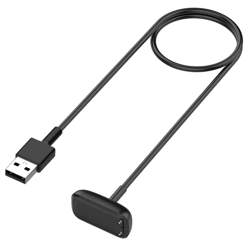 [Australia - AusPower] - EXMRAT Charger for Fitbit Charge 5, Magnetic USB Charging Cable Cord for Fitbit Charge 5 Activity Tracker Accessories 3.3ft / 100cm 