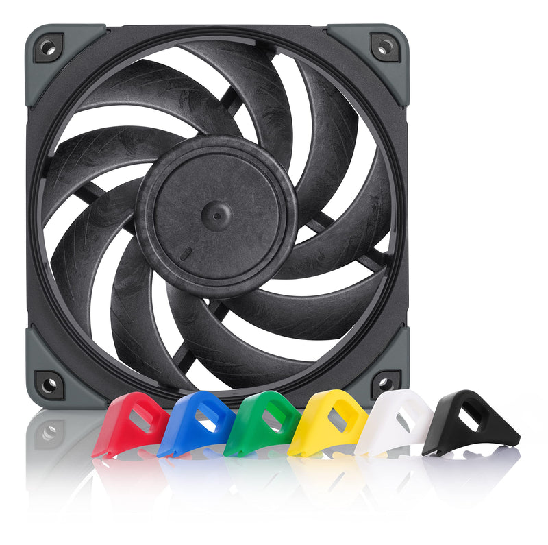 Noctua NF-A12x25 PWM chromax.Black.swap, Premium Quiet Fan, 4-Pin (120mm, Black) Einzelpack Single