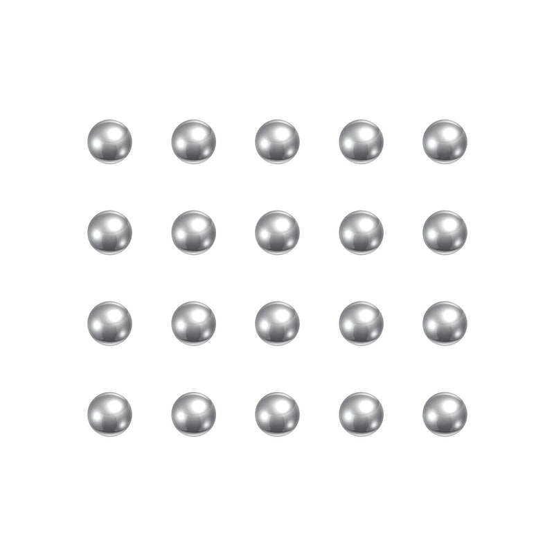 [Australia - AusPower] - uxcell 50pcs 3mm 440C Stainless Steel Bearing Balls G25 Precision 