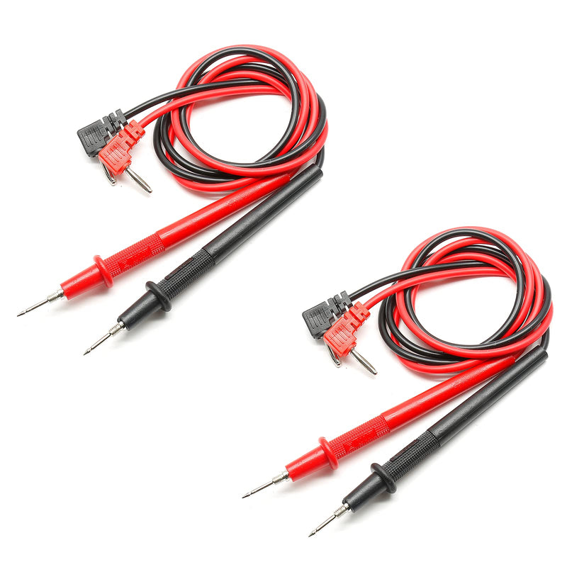 [Australia - AusPower] - 2 Pairs 82cm/32.3" Digital Multimeter Banana Plug Connector Voltmeter Test Lead Probe Wire Cable 1000V 