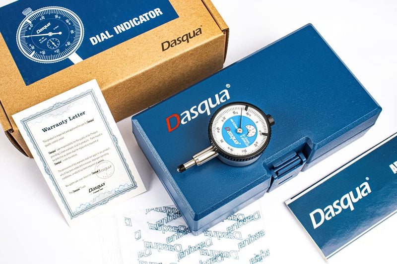 [Australia - AusPower] - Dasqua 5121-1102 0-5Mm Flat Back Mini Metric Dial Indicator 