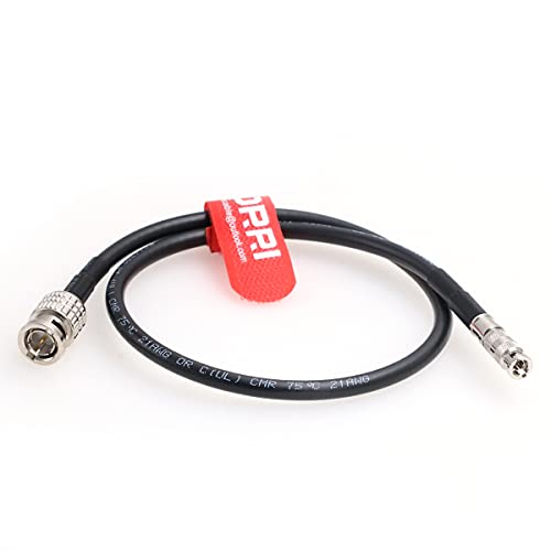 12G Canare BNC Male to High Density Micro BNC HD-SDI Digital Video Cable for Blackmagic Video Assist 5" 12G HDR (50CM) 50CM