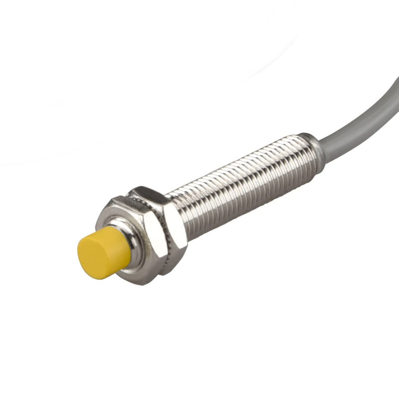 [Australia - AusPower] - Heschen 4mm Inductive Proximity Sensor Switch, HS-M8-Ni4-AP6, Non-Built-in, Cylindrical Type, DC10-30V 200mA, PNP NO (Normally Open), 3 Wire, CE 