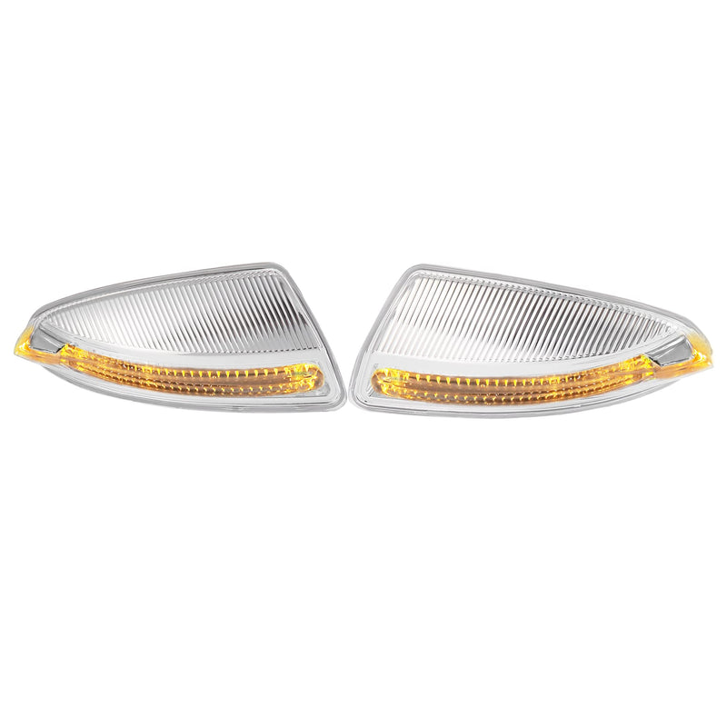 [Australia - AusPower] - X AUTOHAUX Pair Fit for Mercedes Benz W204 C Class C250 C300 C350 C63 Right Left Side Door Wing Mirror Turn Signal Indicator LED Light OE# 2048200821 2048200721 