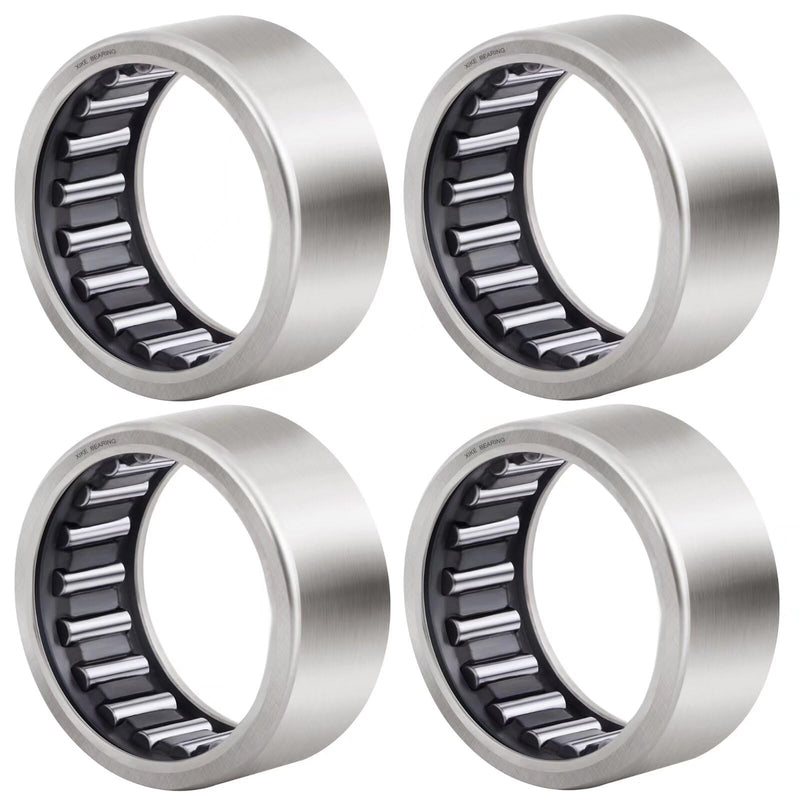 [Australia - AusPower] - XIKE 4 Pcs HK2012 20x26x12mm Needle Roller Bearings Open Ends. 