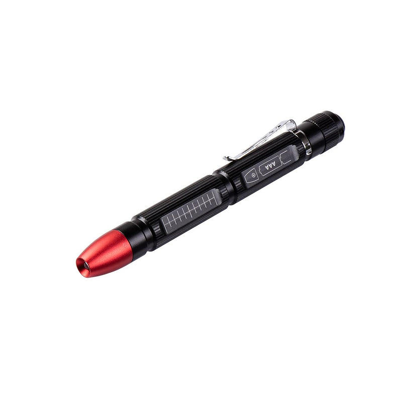 [Australia - AusPower] - Weltool M6-RD Red LED Dark Adaptation Penlight for Pilots Viewing Navigation Maps, HGN Tests, SFST and ARIDE to DRE Evaluations?Pocket Pen Light with Clip for Doctors and Veterinarians 