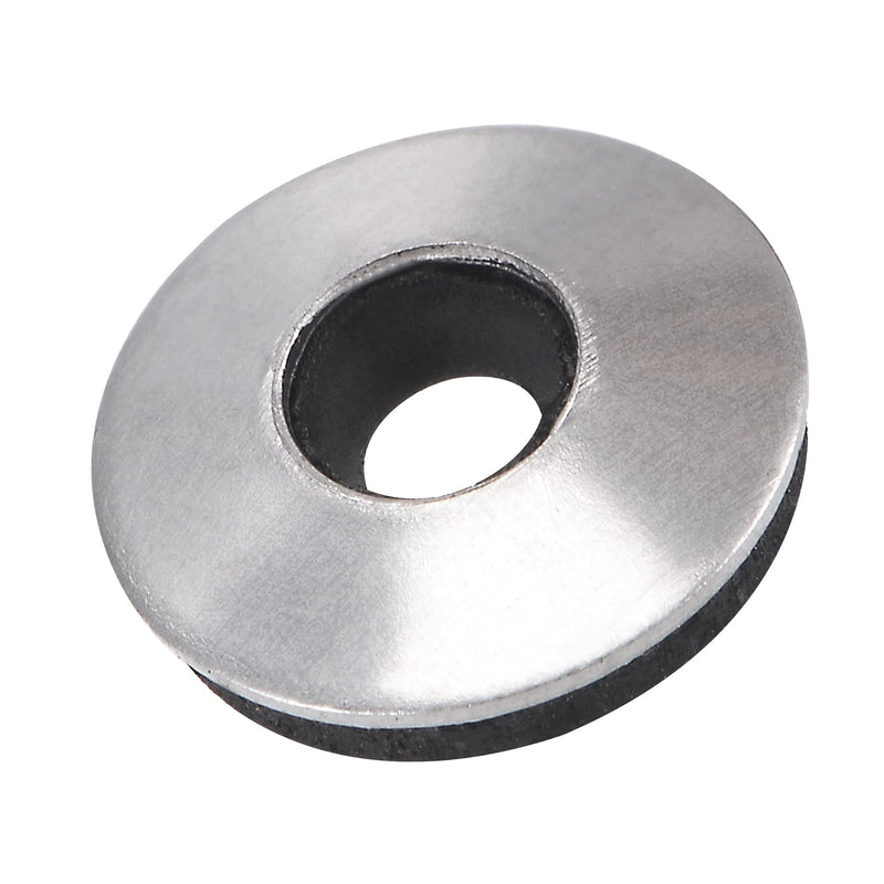 [Australia - AusPower] - MECCANIXITY Bonded Sealing Washers 12x4.2x2.8mm Stainless Steel EPDM Rubber Backed Screw Gasket, Pack of 100 
