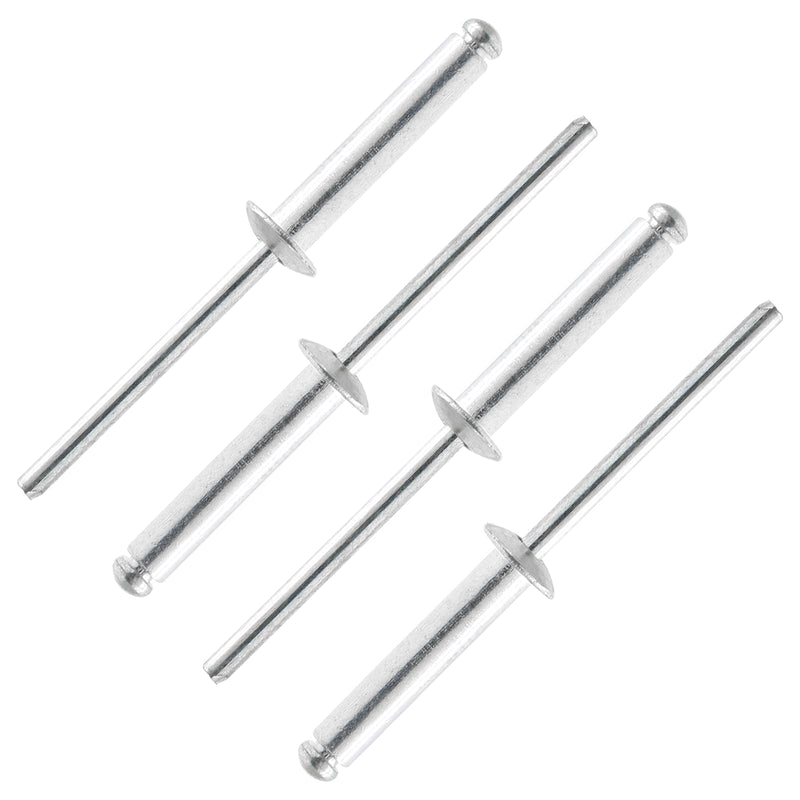 [Australia - AusPower] - 100Pcs Aluminum Pop Rivets 3/16" x 1" (Diameter x Grip Length), Dome Head Blind Rivets for Sheet Metal Automotive Railway 3/16" x 1" (Diameter x Grip Length) 