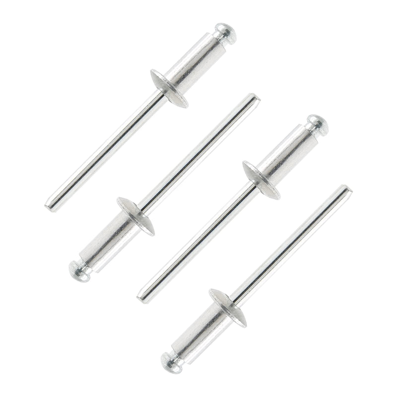 [Australia - AusPower] - 100Pcs Aluminum Pop Rivets 3/16" x 3/8" (Diameter x Grip Length), Dome Head Blind Rivets for Sheet Metal Automotive Railway 3/16" x 3/8" (Diameter x Grip Length) 