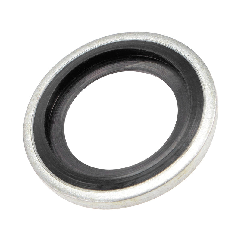[Australia - AusPower] - MECCANIXITY Bonded Sealing Washers M14 19.6x11.5x3mm Carbon Steel Nitrile Rubber Gasket, Pack of 50 