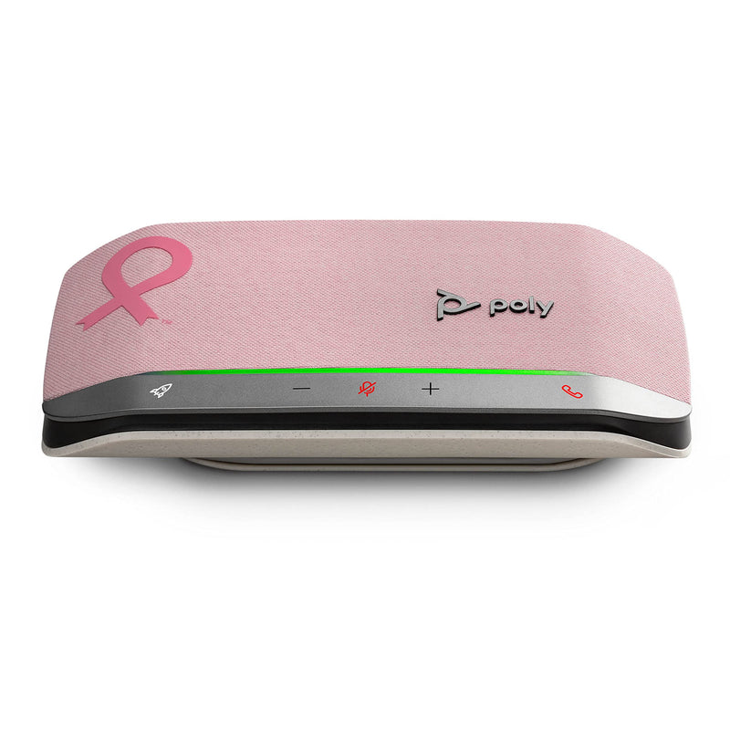 [Australia - AusPower] - Poly – Sync 20 USB-A Pink Personal Bluetooth Smart Speakerphone (Plantronics) - Connect to Cell Phone via Bluetooth, PC/Mac via Included USB-A Cable - Works with Teams, Zoom (Certified) & More Standard Version 
