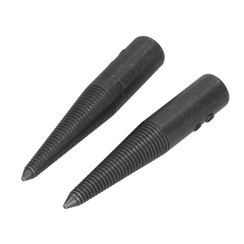 [Australia - AusPower] - 6PCs Tapered Spindle Adapter Threaded Tapered Spindle Steel Material for Bench Buffer Grinder 3 Inch 6 Inch 8 Inch Polishing Wheel 