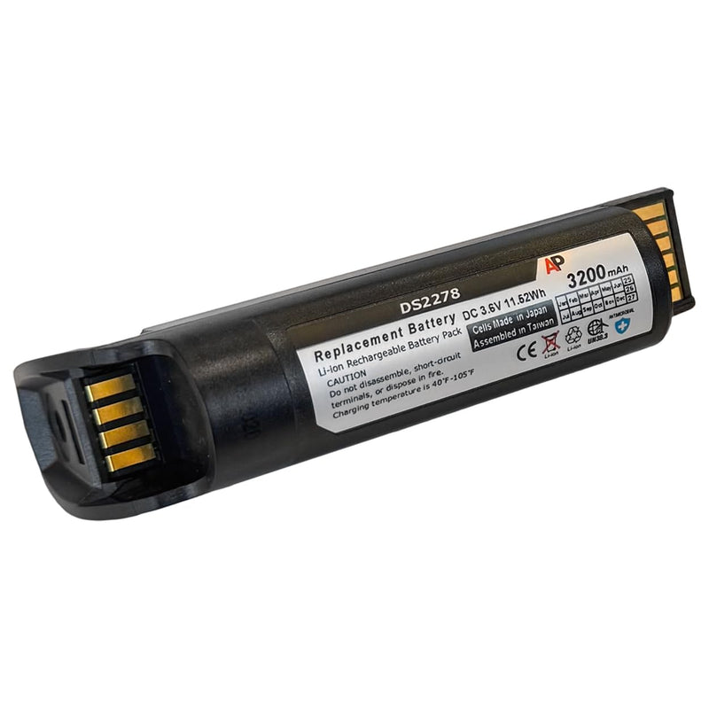 [Australia - AusPower] - Replacement Battery for Zebra DS22 and DS2278 Series Barcode Scanners. Li-ion, 3200 mAh, Cells Made in Japan. 