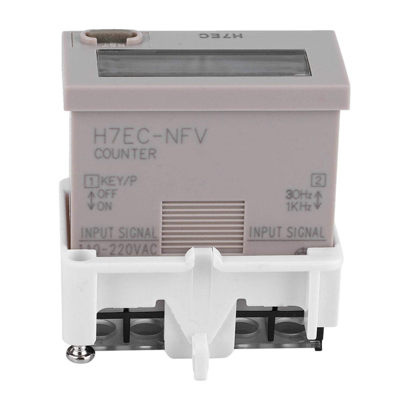 [Australia - AusPower] - LCD Digital Counter, H7EC-NFV AC 110-220V Digital Electrical Counter Totalizer with 8-Digit LCD Display 