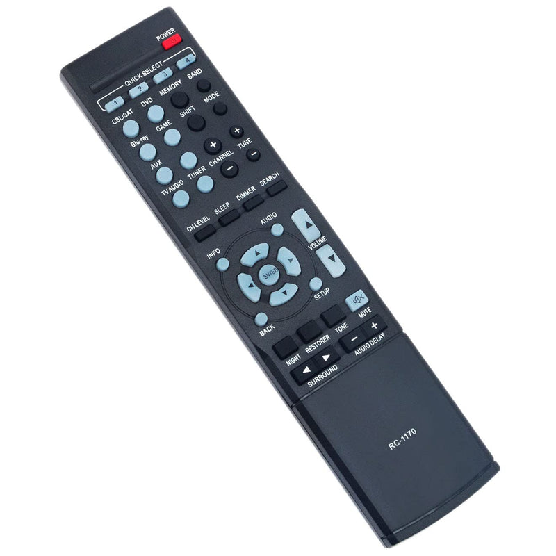 [Australia - AusPower] - RC-1170 Remote Control Replace fit for Denon AV Receiver AVR-1513 DHT-1513BA AVR1513 DHT1513BA RC1170 