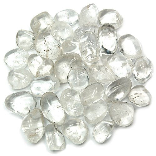 Pachamama Essentials Clear Quartz Tumbled Grade A - Healing Crystal (5)