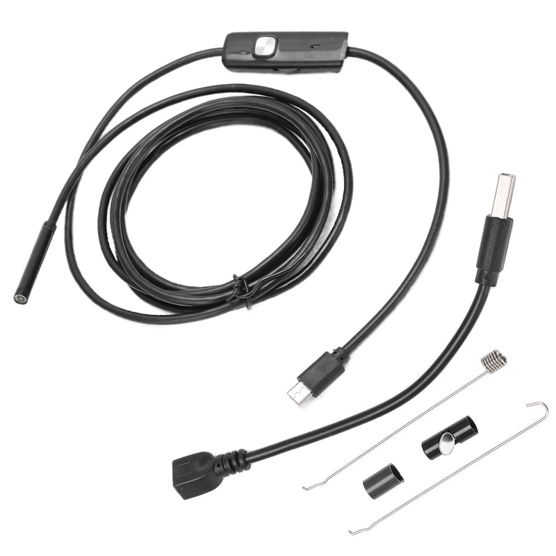 [Australia - AusPower] - AN97‑5.5 Endoscope Industrial Endoscope Camera USB Port with 5.5mm Lens IP67 70° 1/9 inch Sensor Viewing Angle for Industrial Overhaul((1M)) 