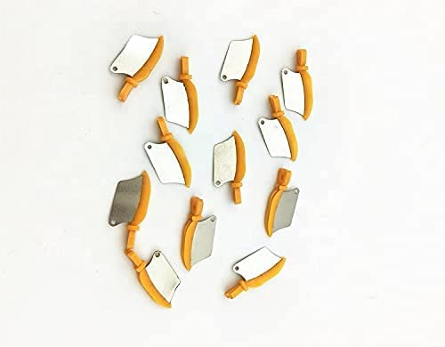 [Australia - AusPower] - Dental Wedge Guard with Metal Plastic Knife and Protection Matrix for Teeth Interproximal Area 50pcs/box (MEDIUM) 