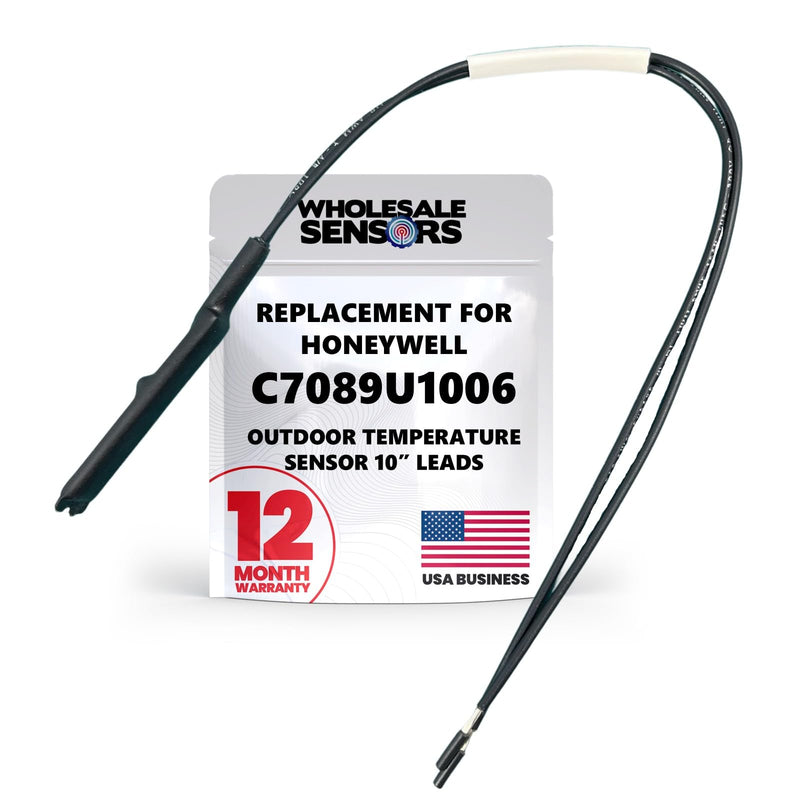 [Australia - AusPower] - Honeywell C7089U1006 Replacement Outdoor Temperature Sensor 10" Leads by Wholesale Sensors 12 Month Warranty 