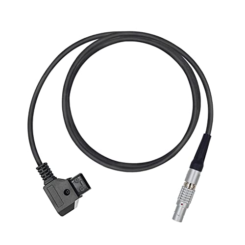 D-TAP to Lemo-Compatible 2 Pin Male Power Cable Suitable for Teradek Z Cam ARRI RED DJI TILTA Paralinx Preston Transvideo Offhollywood Switronix Panasonic (Straight) Straight