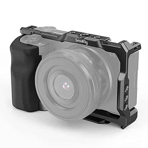 SMALLRIG ZV-E10 Cage with Silicone Handle and Built-in Threaded Holes