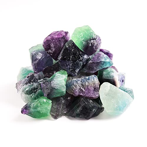 Rainbow Flourite Crystals, Crystals and Healing Stones, Wicca, Reiki(1LB) Rainbow Flourite