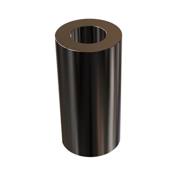 [Australia - AusPower] - Aluminum Spacer Black 3/4" OD x 3/8" ID x Choose Your Length, Round Spacer Unthreaded Standoff Bushing Plain Finish, Fits Screws Bolts 3/8" or M10 by Metal Spacers Online (1-1/2" Length, 5 Pack) 1-1/2" Length 